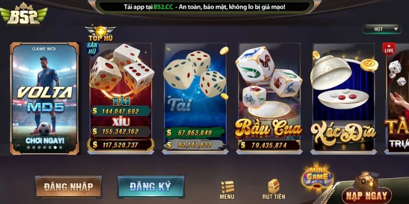 Xóc đĩa B52 Club quan trọng